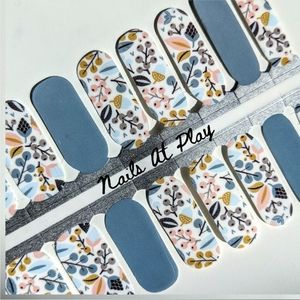 5 for $20 Nail Wraps- Abby's Garden